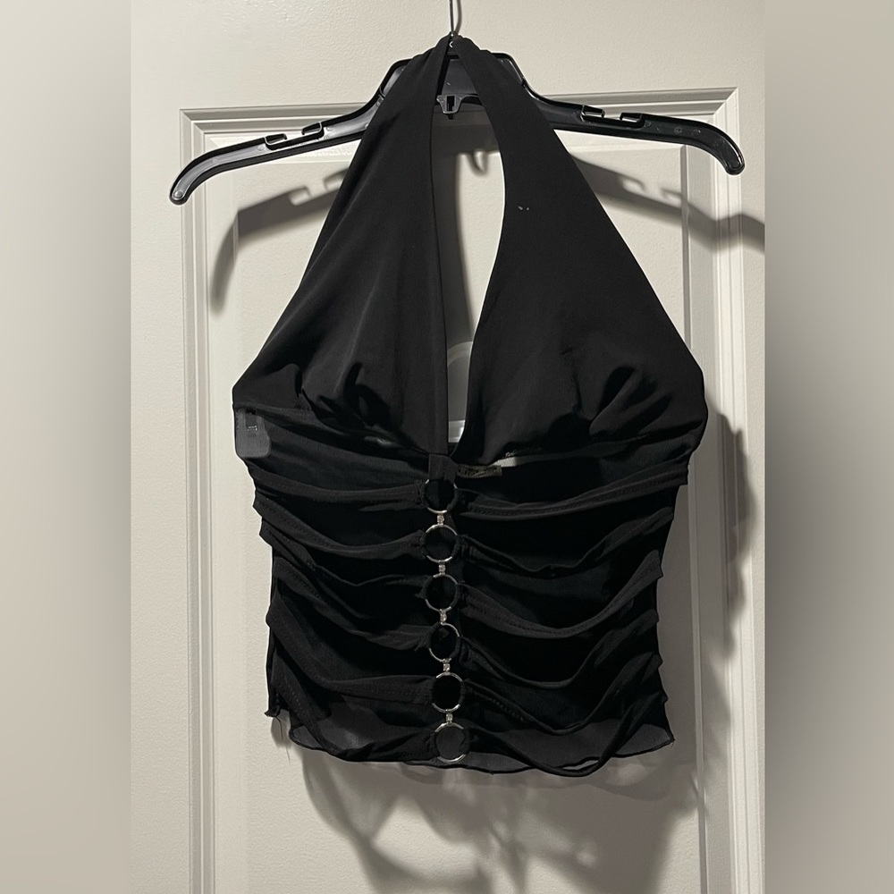 LULY K halter top size medium